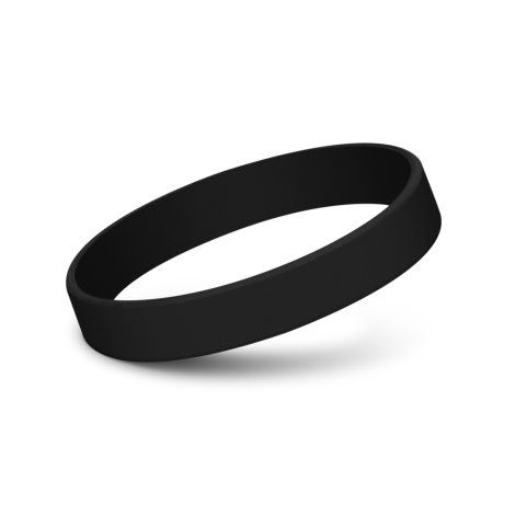 [131389] Kids Silicone Wrist Band - 127586 (Black)