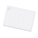 Sticker Sheet 40 x 80mm Rectangle - Matte - 127924