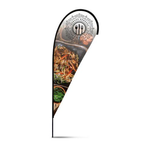[131682] Medium Tear Drop Flag Kit - 129531