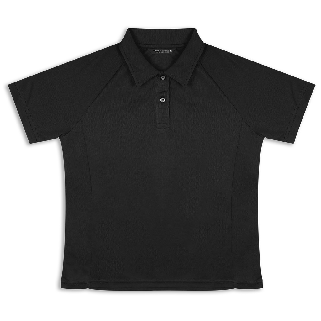 [122239] TRENDSWEAR Ace Performance Women's Polo - 122047 (XS, Black)