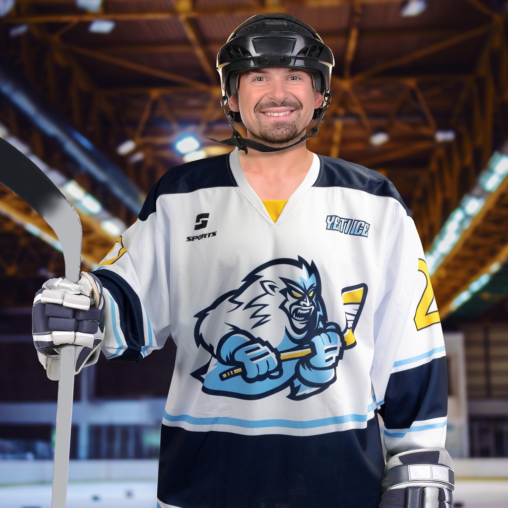 Custom Hockey Jersey - 123365 (XS)