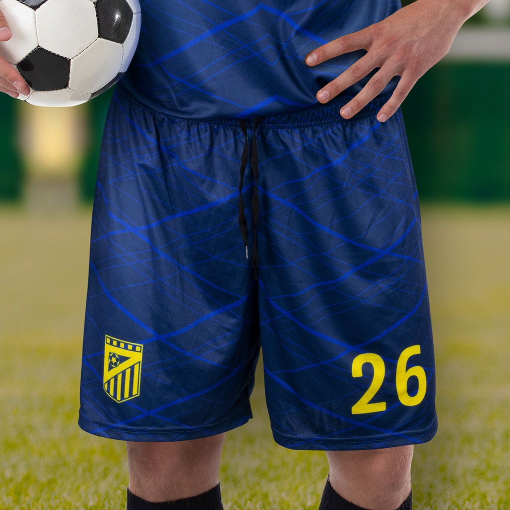 Custom Mens Soccer Shorts - 123343 (XS)