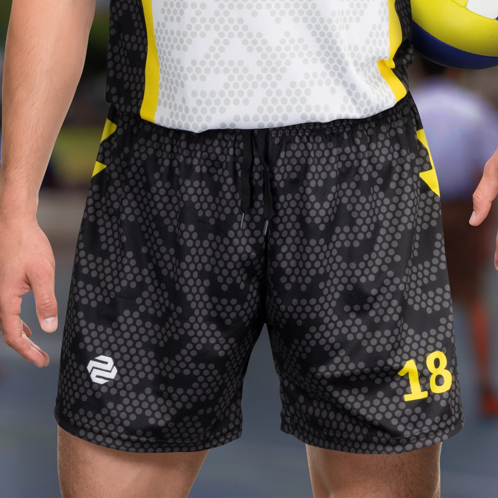 Custom Mens Volleyball Shorts - 123345 (XS)