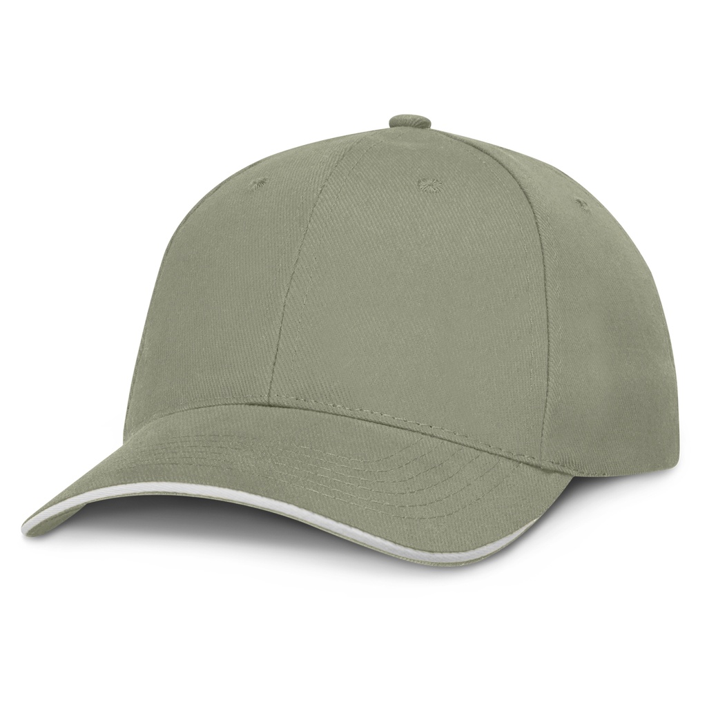 [111830] Swift Cap - White Trim - 112554 (Grey/White)
