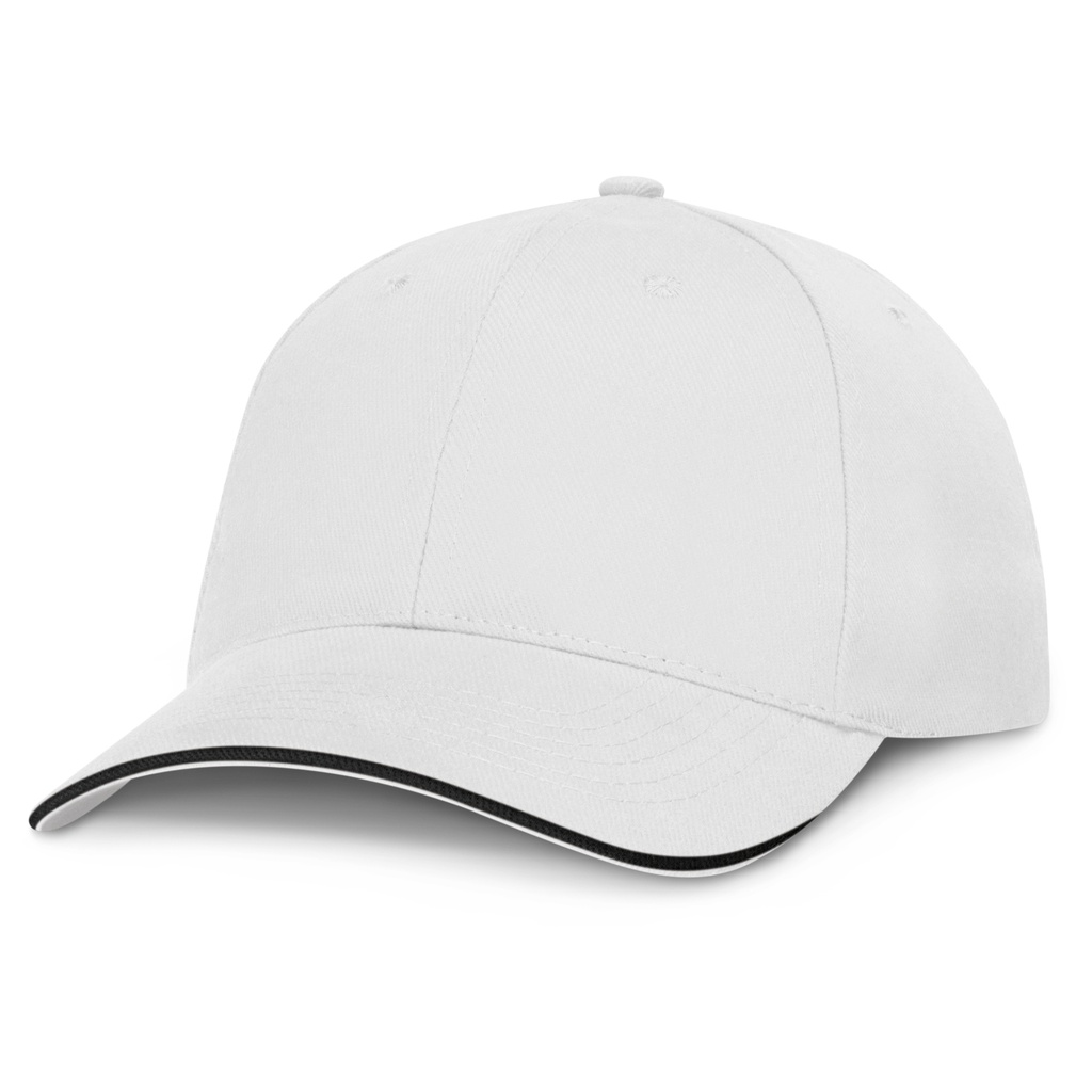 [111845] Swift Cap - White - 112563 (White/Black)