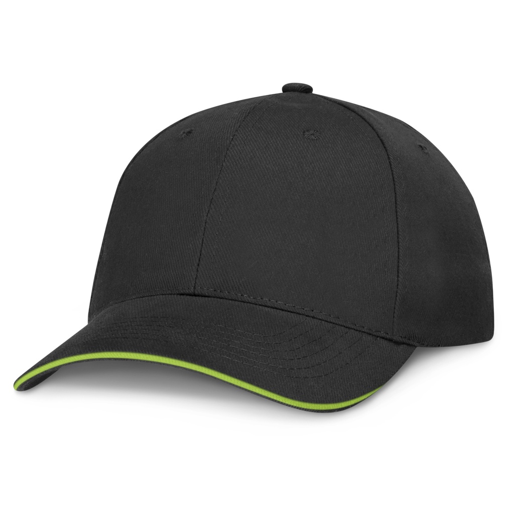[111851] Swift Cap - Black - 112564 (Black/Bright Green)