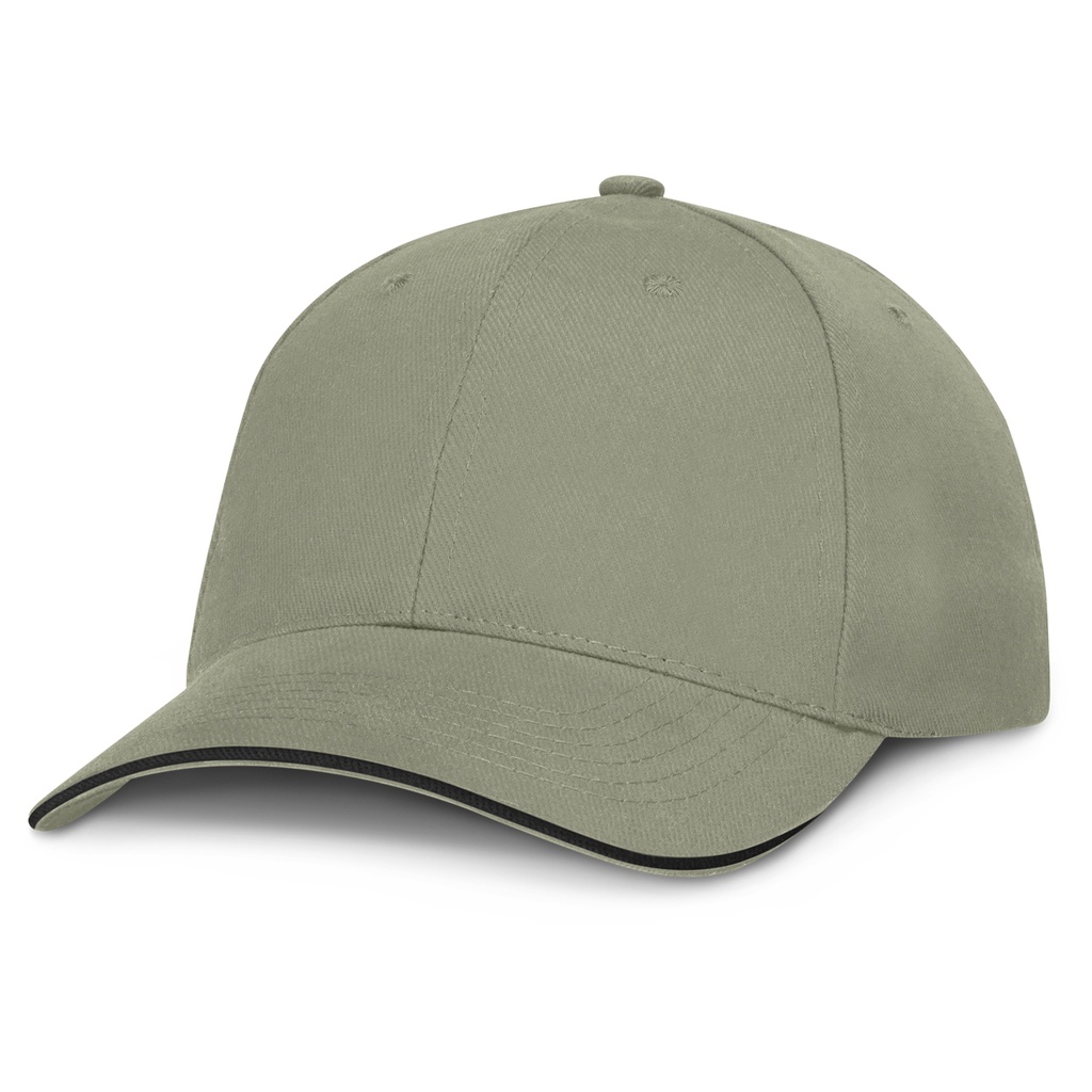 [112181] Swift Cap - Black Trim - 112577 (Grey/Black)