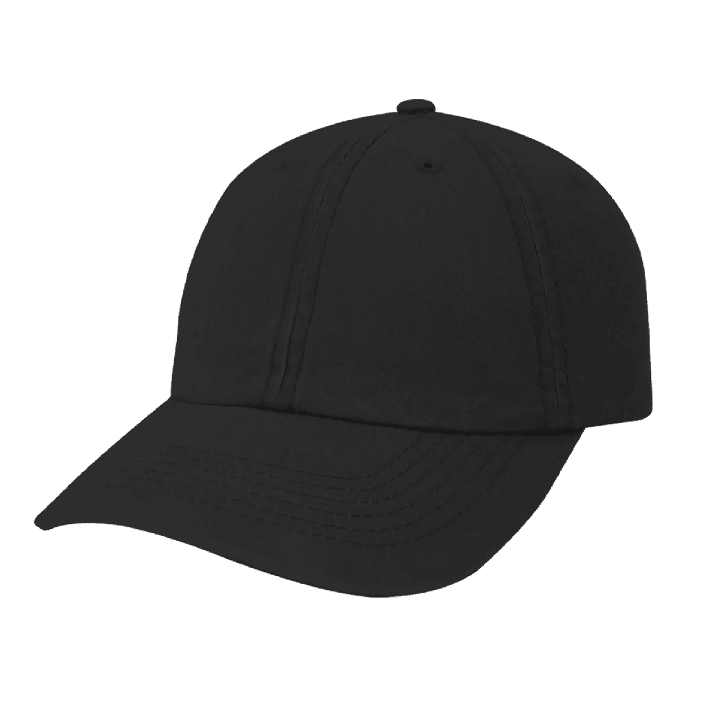 [HC10606BL-HW24] C10606 - Headwear24 Max Wash Cap (Black)