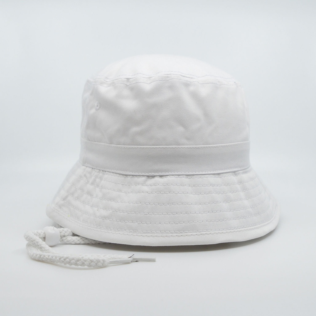 [H6033AW-55CM] 6033A - Headwear24 Bucket Hat (55CM, White)