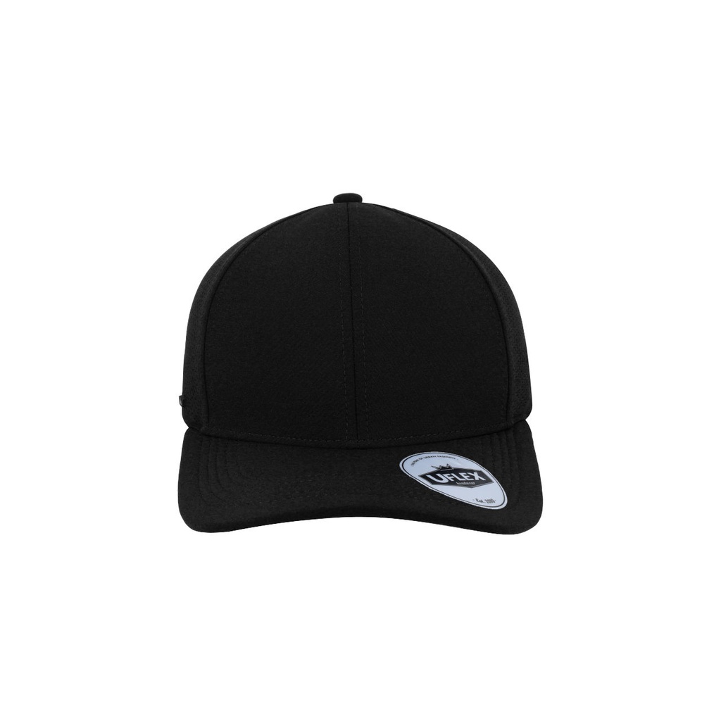 [HU22001SBL-UFlex] U22001S - UFlex Sports Cap (Black)