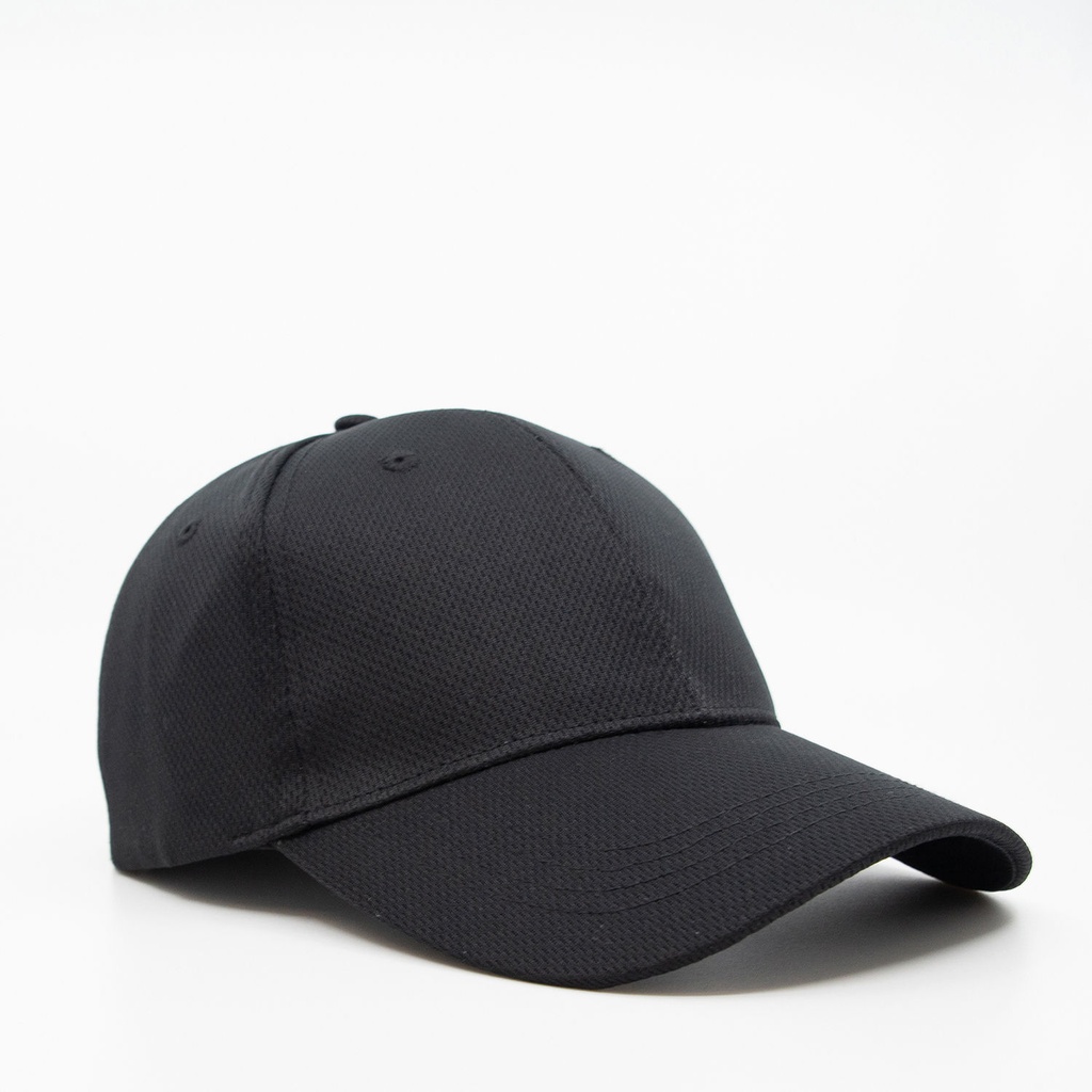 [HS16052BL-HW24] S16052 - Headwear24 Athlete 6 Panel Cap (Black)
