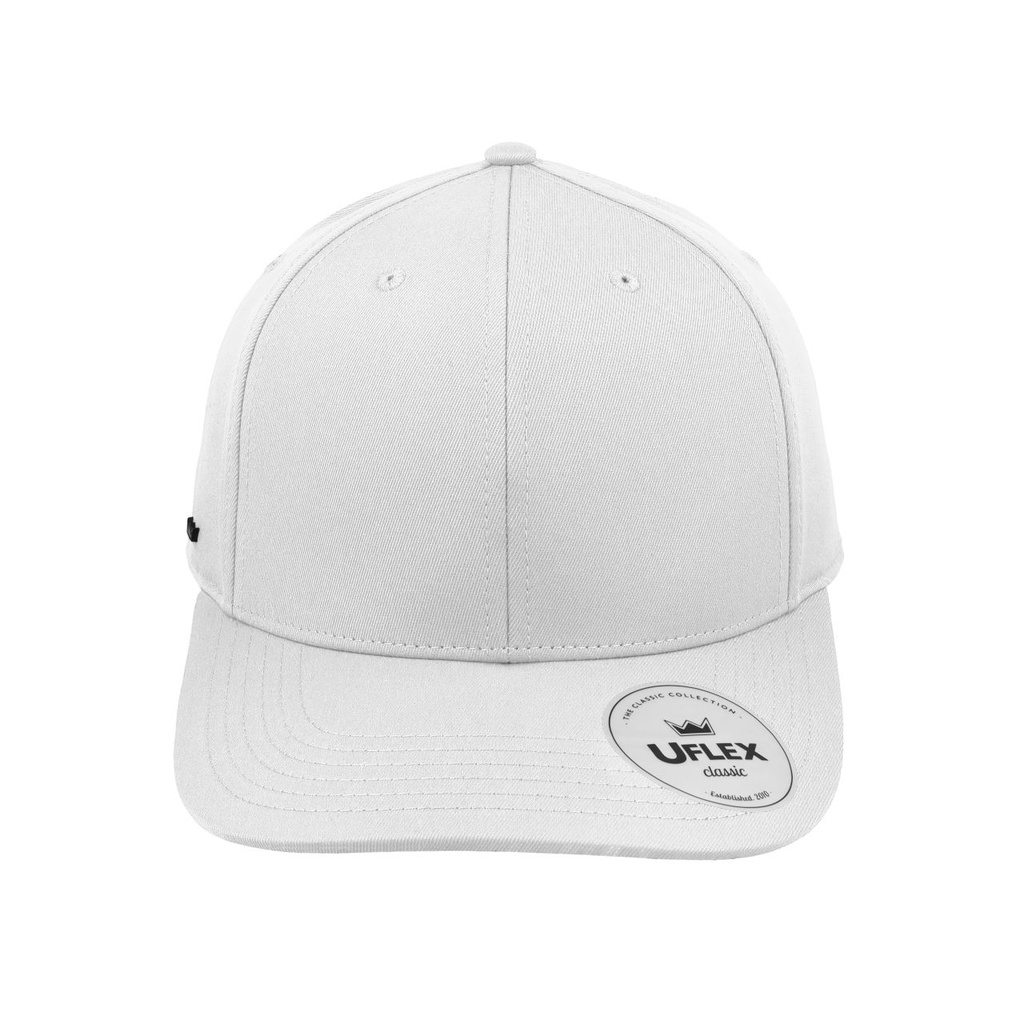 [HUC24600W-UFlex] UC24600 - UFlex Classic 6 Panel Cap (White)