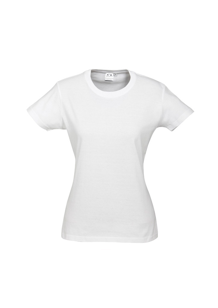 [9401042159816] T10022 - Ice Womens Short Sleeve Tee (6, White)