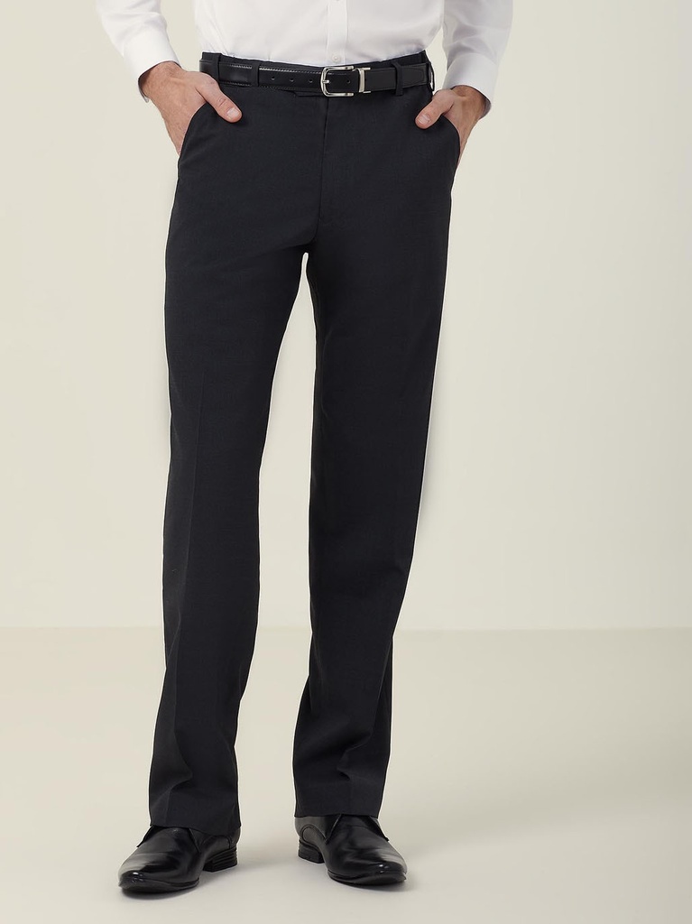 [9400021519498] CATCED - Stretch Wool Blend Flat Front Pant (77)