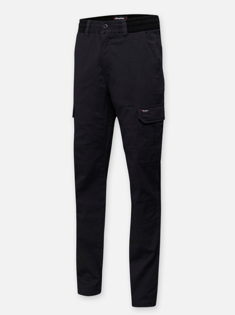 [9400083284389] K13005 - Tradies Comfort Waist Pants (77, BLACK)