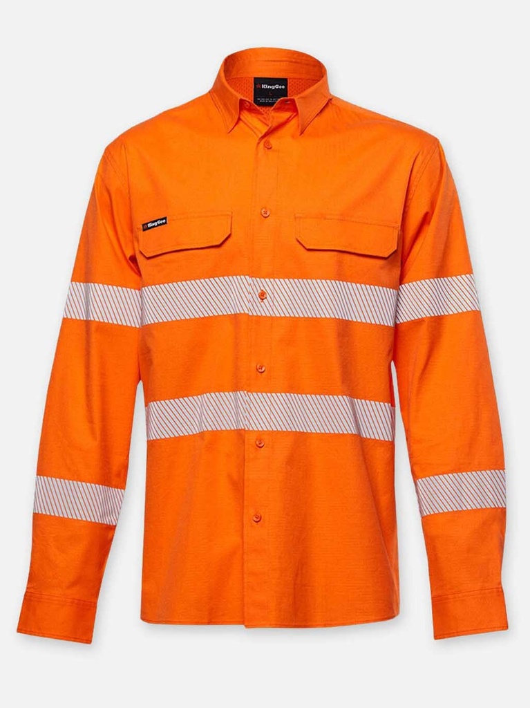 [9400083279439] K54031 - Workcool Pro Hi-Vis Stretch Reflective Work Shirt (XS)