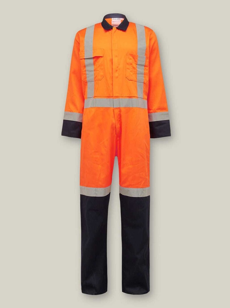 [9400021240033] N11472 - Lightweight Cotton Hi-Vis Transit Overall With Zip (3)