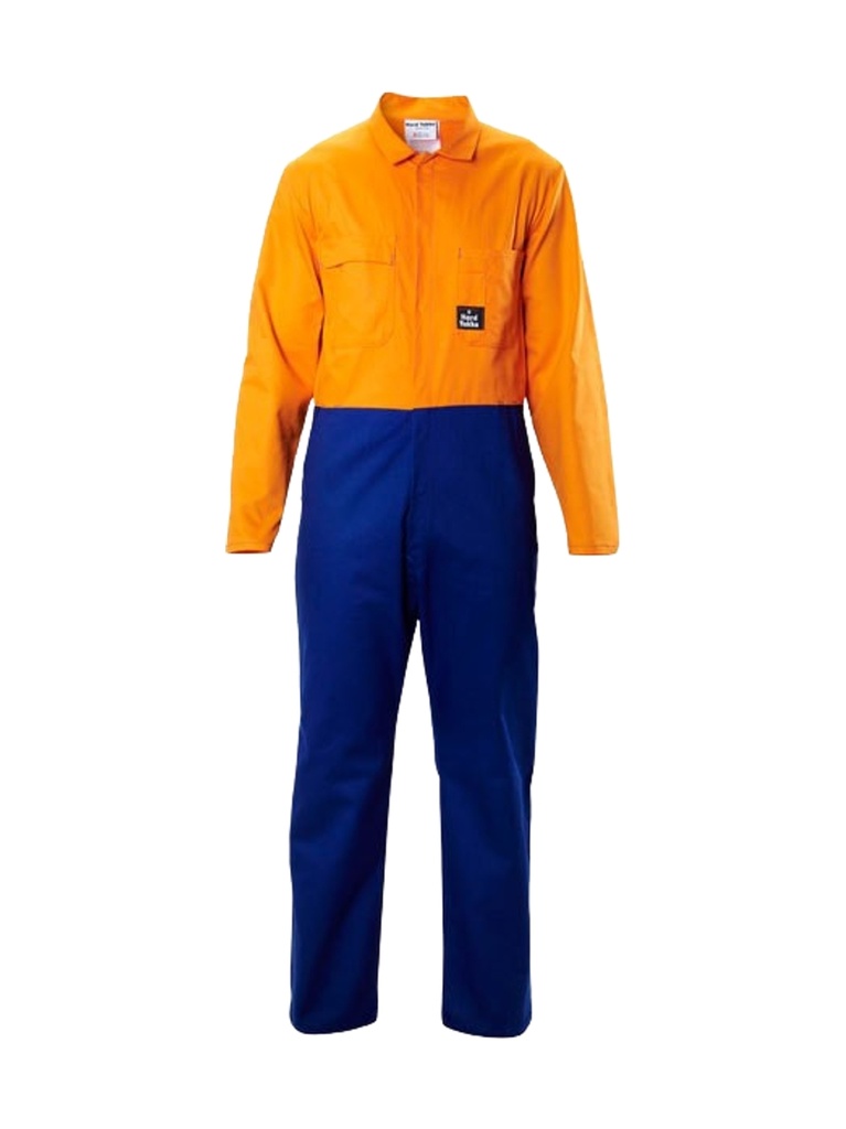 N1242 - Day Only Hi-vis Cotton Zip Overall