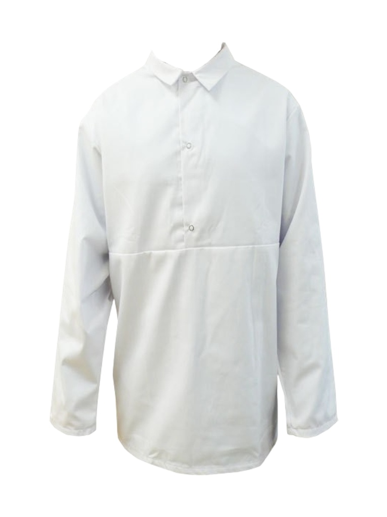 [9419425293439] N40021 - POLYCOTTON LONG SLEEVE DOME JERKIN (M)