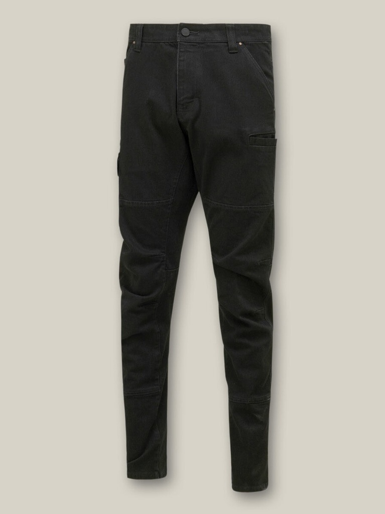 [9400083267405] Y03400 - Dyneema Slim Fit Tough Denim Work Jeans (77, BLACK)