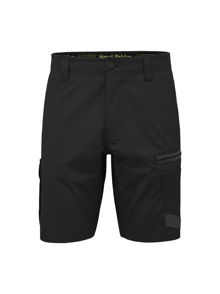 [9352795838339] Y05160 - 3056 Raptor Rip Resistant Mid Length Short (67, BLACK)