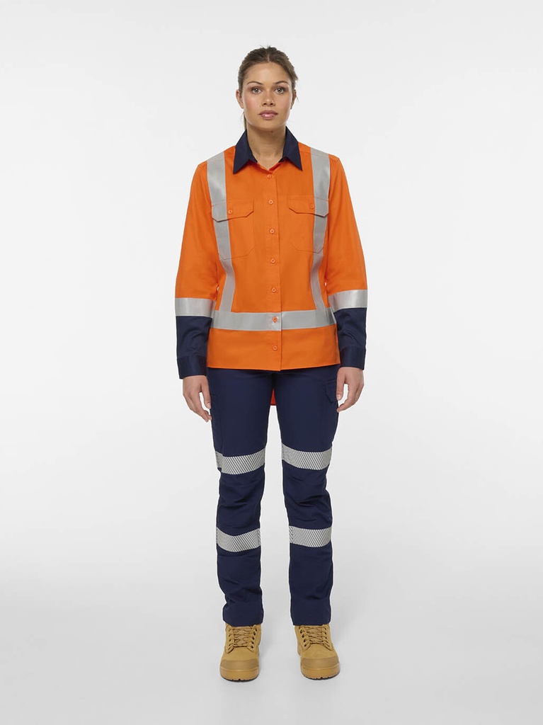 [9400083419187] K54941 - ORIGINALS SPLICED HI-VIS  TAPED  TTMC L/S SHIRT (8)