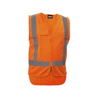 [AVEST301-OR-14XL] ESKO TTMC-W23 SAFETY VEST - NO ID POCKET - SIZE 14XL