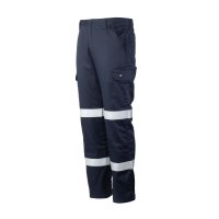 [851251-77] FR TROUSERS, 240GSM. 88/11/1, 11 CAL, NAVY/TAPE-SIZE (77)