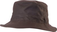 [PCO1398-BR-M] CAUTION OILSKIN BUCKET HAT-SIZE (M)