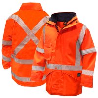 [801261-S] TORRENTIAL RAIN JACKET, ORANGE-SIZE (S)