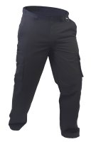 [PCT1530-BK-46/117] CAUTION 100% COTTON CARGO TROUSERS-SIZE (46/117)