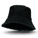 Raw Edge Bucket Hat - 126399